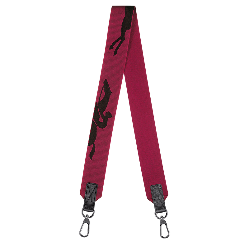 Longchamp 3D Shoulder strap Beetroot - Canvas