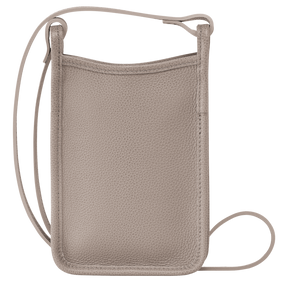 Le Foulonné Phone case Turtledove - Leather