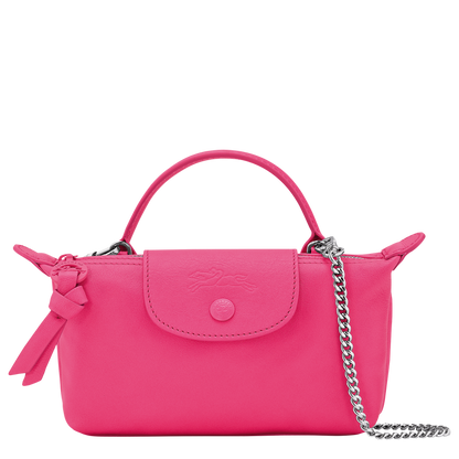 Le Pliage Xtra XS Pouch Pink - Leather