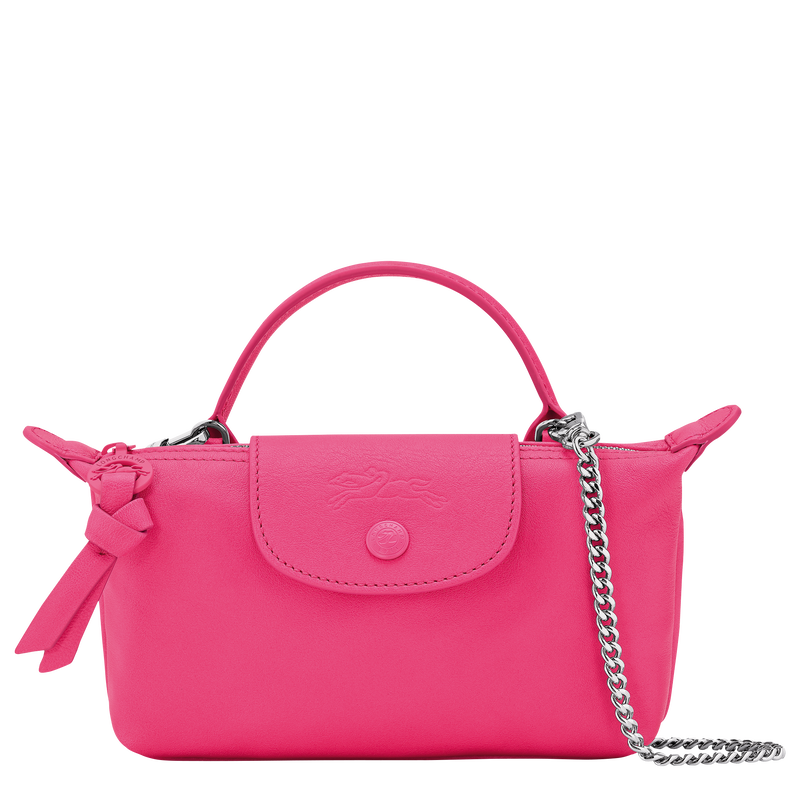 Le Pliage Xtra XS Pouch Pink - Leather