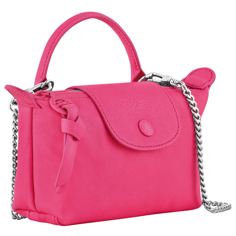 Le Pliage Xtra XS Pouch Pink - Leather