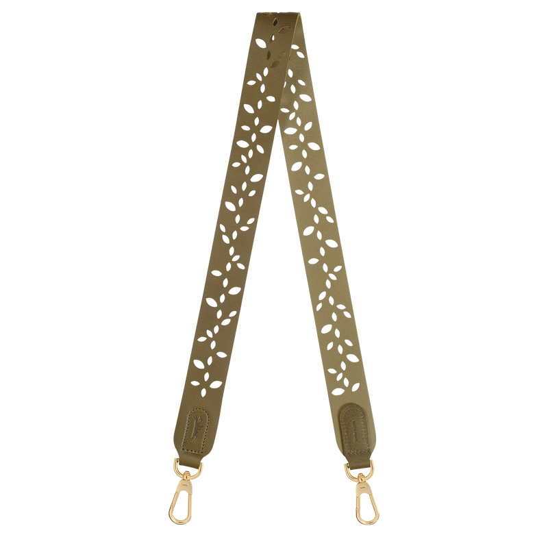 Végétal Shoulder strap Artichoke - Leather
