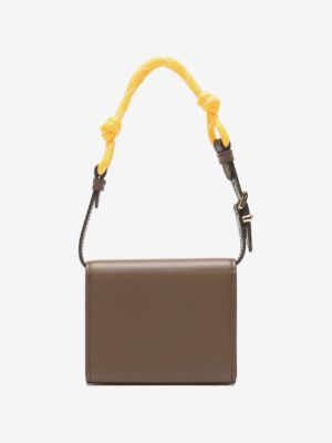 Leather shoulder wallet