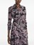 Tory burch Printed silk maxi dress