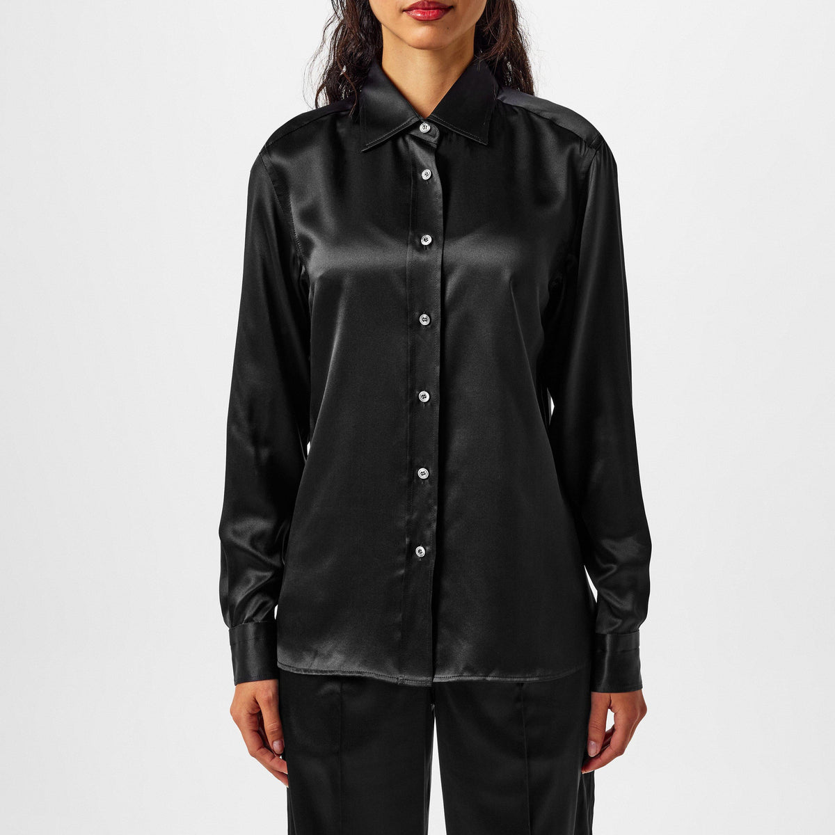 Silk Satin Shirt