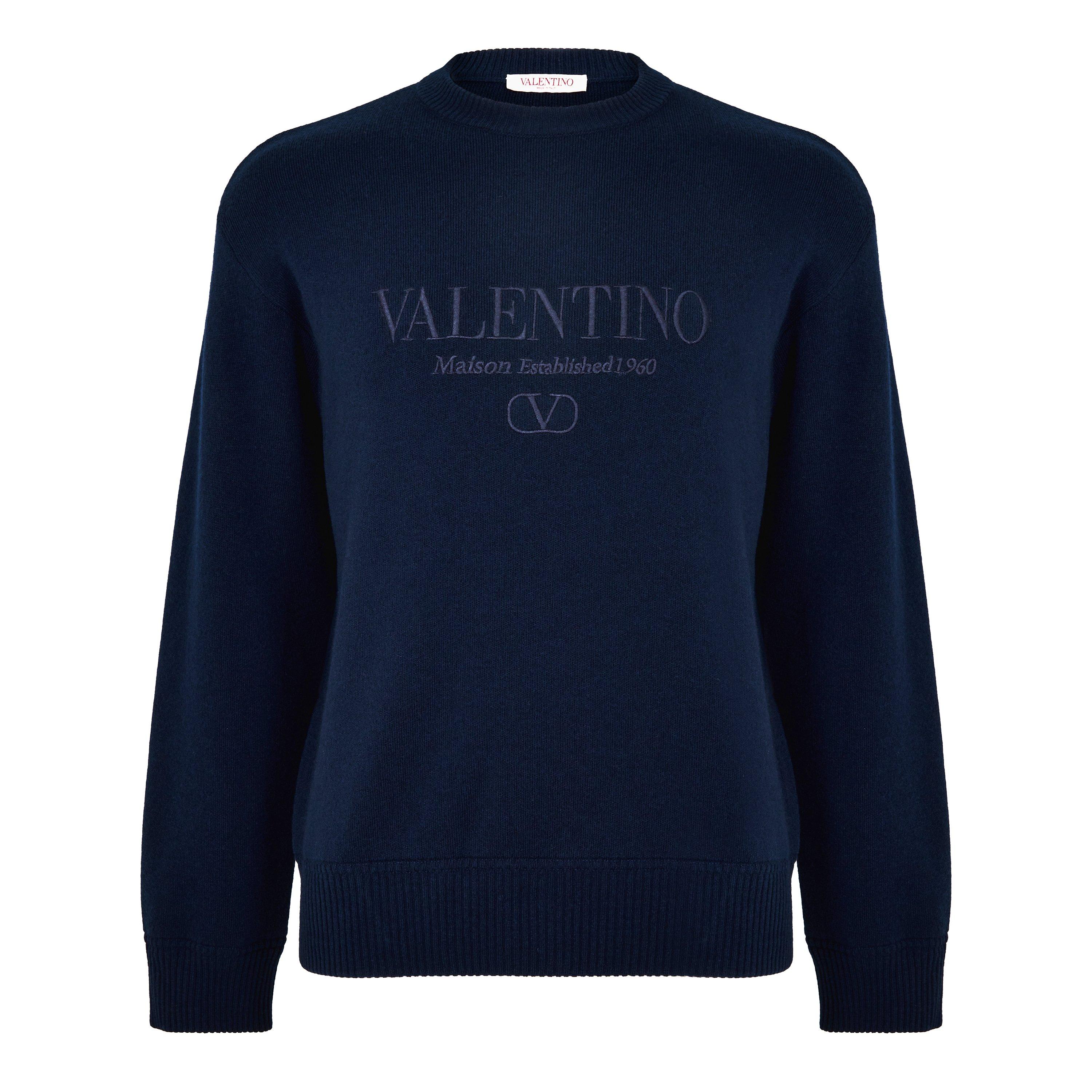 Logo Crew Neck Knit Jumper
