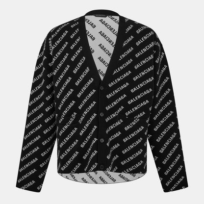 All Over Print Logo Cardigan