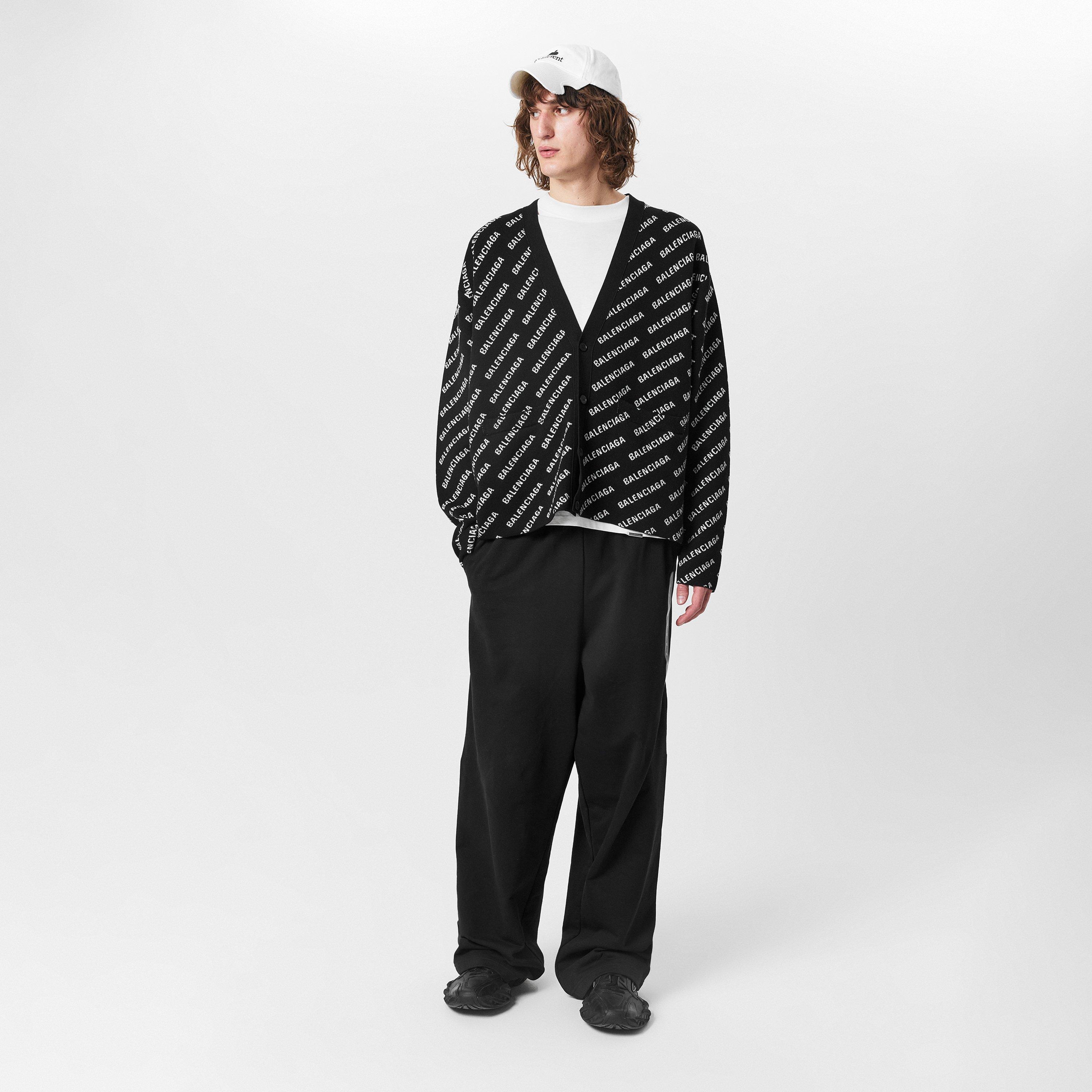 All Over Print Logo Cardigan