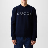 Intarsia Logo Jumper