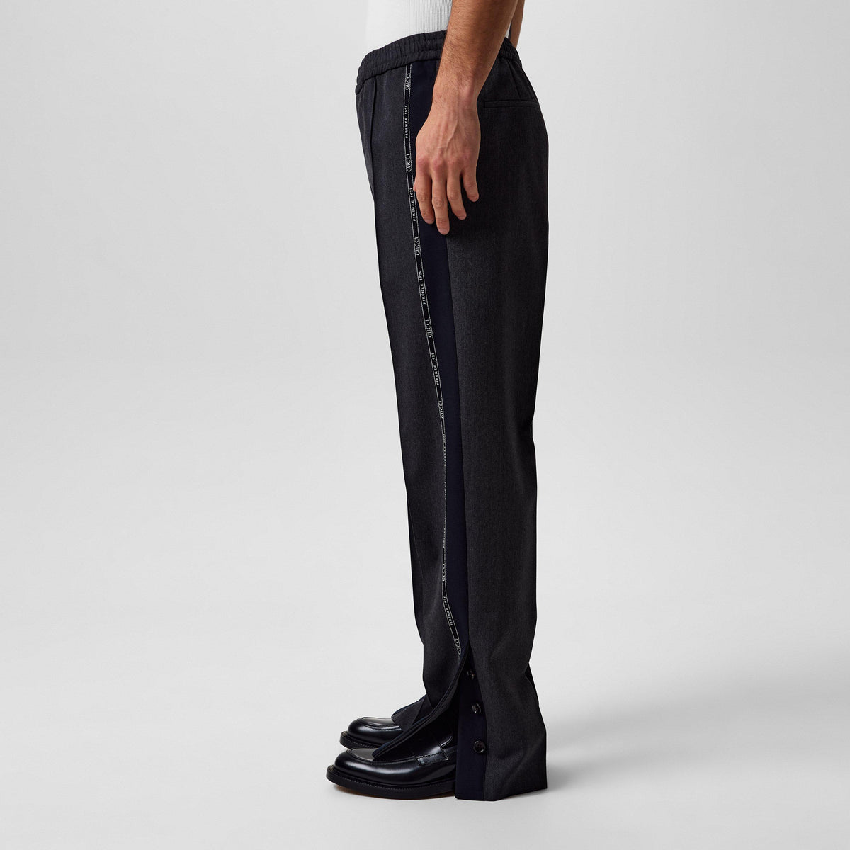 Logo Wool Trousers