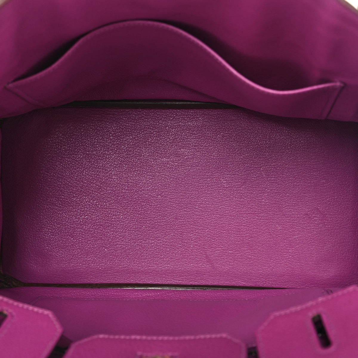 Hermes Chevre Mysore Birkin 30 Cyclamen