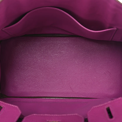 Hermes Chevre Mysore Birkin 30 Cyclamen