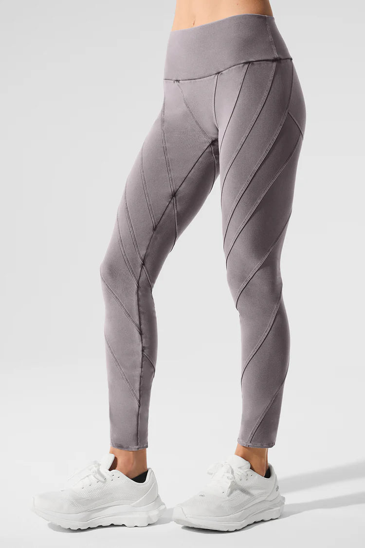 Washed Alosoft High-Waist Sunray Legging