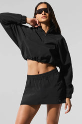 Cropped 1/4 Zip Alumni Pullover