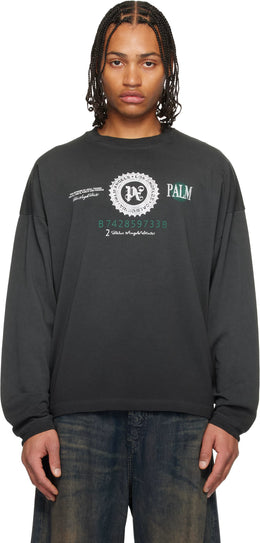 Black Dollar Graphic Long Sleeve T-shirt