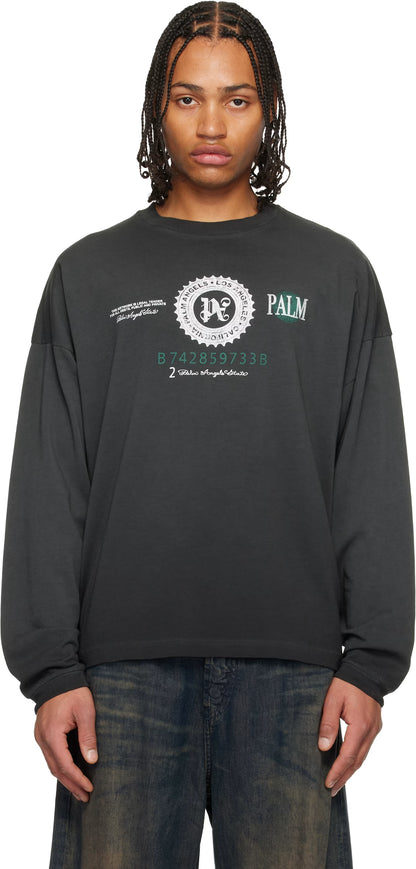 Black Dollar Graphic Long Sleeve T-shirt