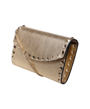 Rockstud Wallet with Strap