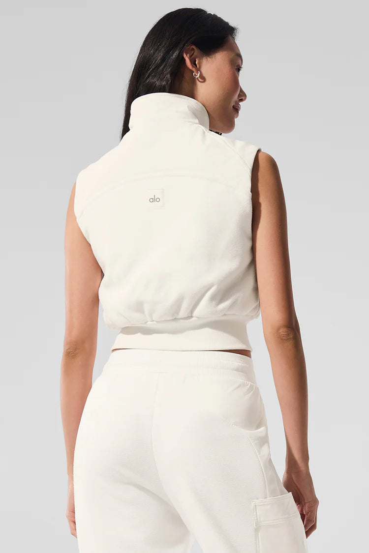 Polar Fleece Wintry Mix Vest