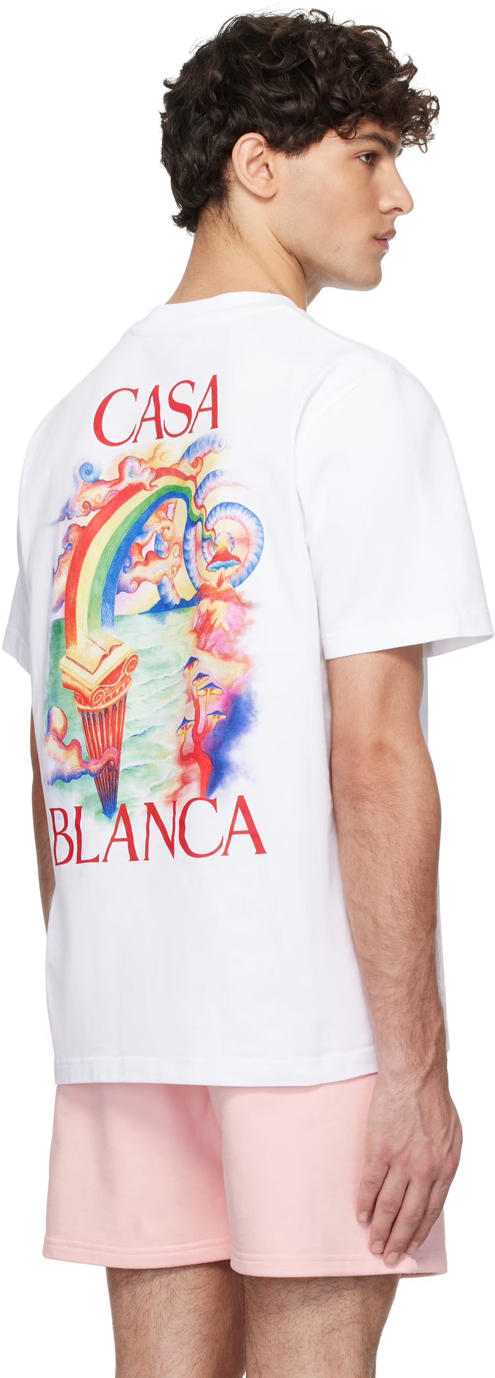 White Nature Teacher T-shirt