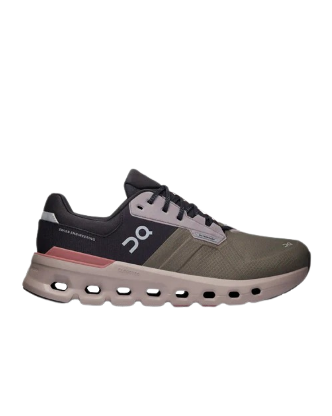 Cloudrunner 2 Waterproof 'Olive Mahogany' On Running