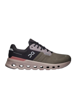 Cloudrunner 2 Waterproof 'Olive Mahogany' On Running