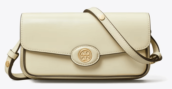 Tory Burch ROBINSON SPAZZOLATO RECTANGULAR SHOULDER BAG - Bags | Shop From The Mirage