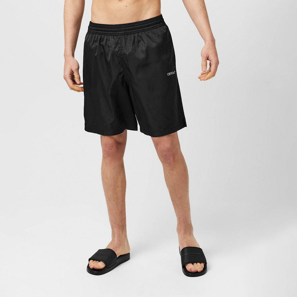 Men's Logo Swimming Shorts, Premium Quick-Drying Swim Shorts
