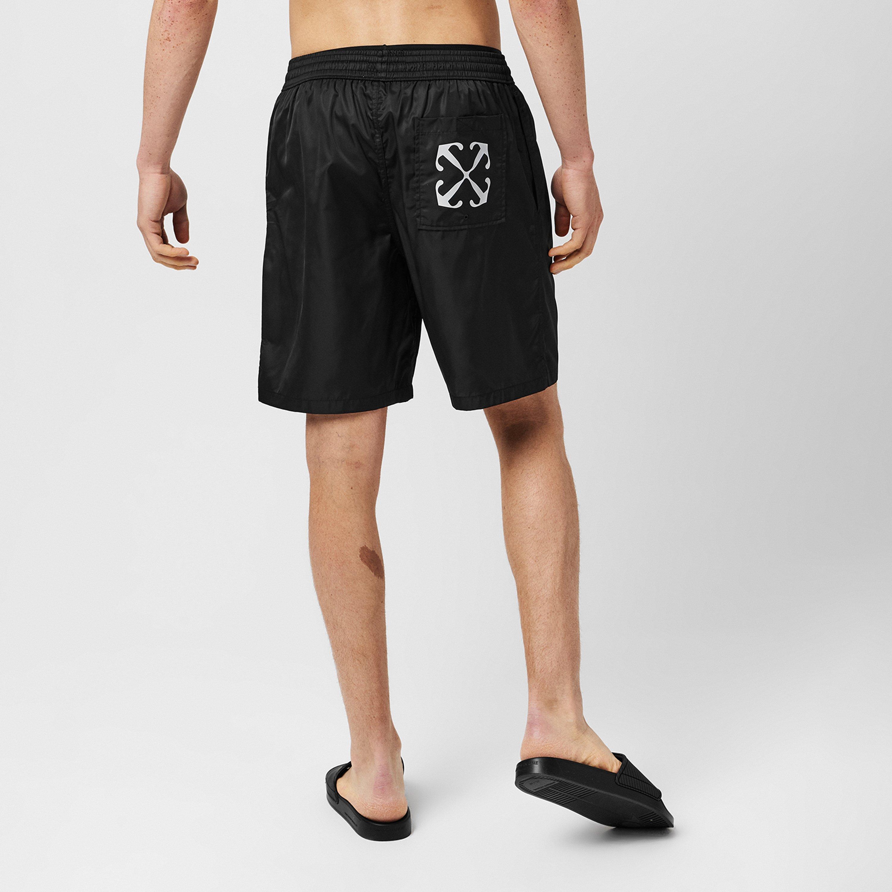 Men's Logo Swimming Shorts, Premium Quick-Drying Swim Shorts