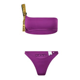 Women's Logo Band Asymmetric Bikini