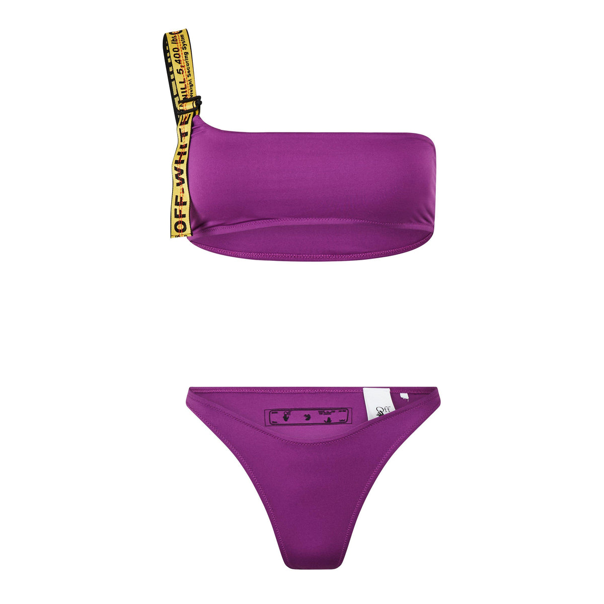 Logo Band Asymmetric Bikini