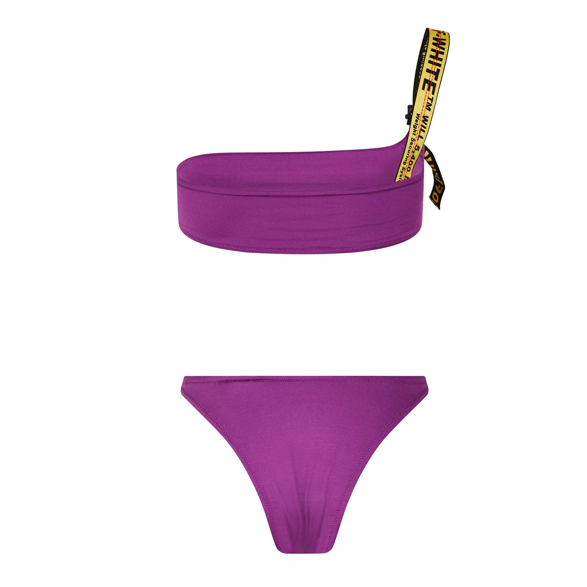 Logo Band Asymmetric Bikini