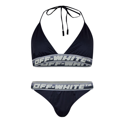 Logo Band Bikini Sets