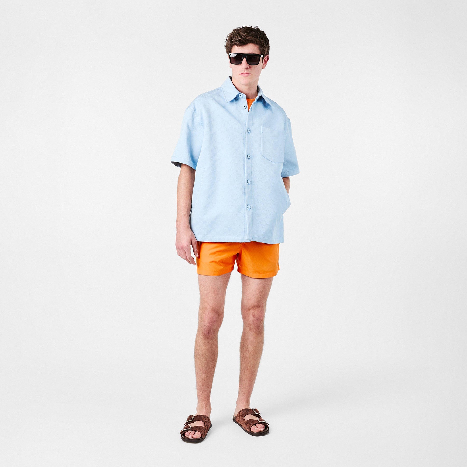 Technical Poplin Swim Shorts