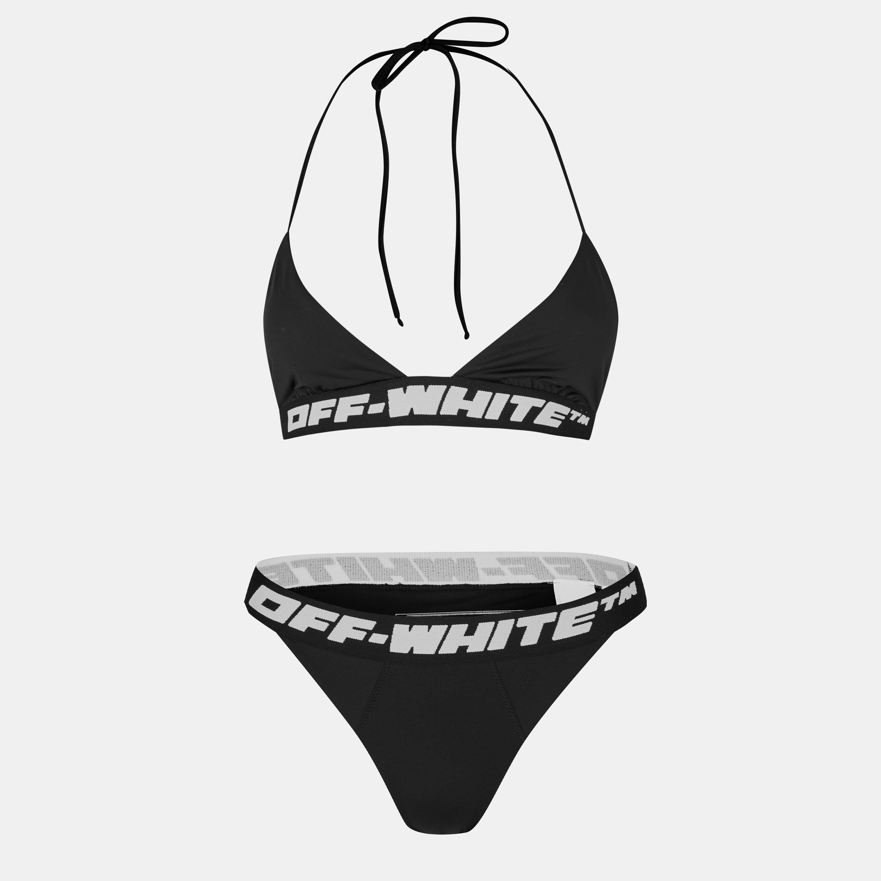 Logo Adjustable Bikini Set
