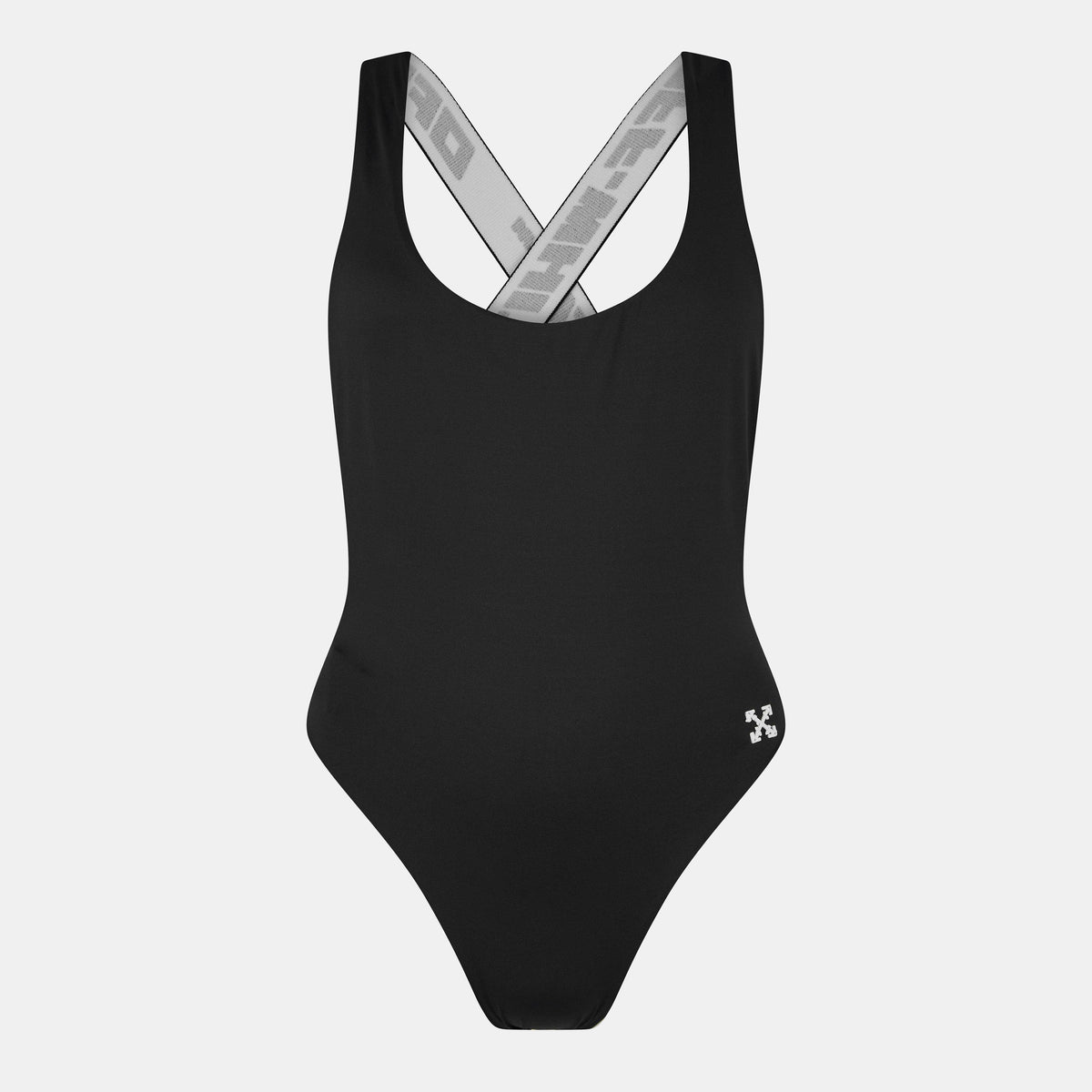Women's  Logo Scoop Neck Swimsuit