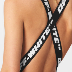 Women's  Logo Scoop Neck Swimsuit