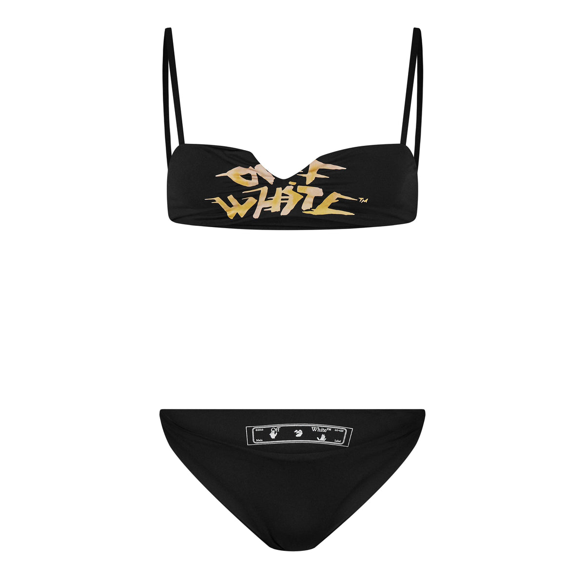 Watercolour Slit Bikini Set