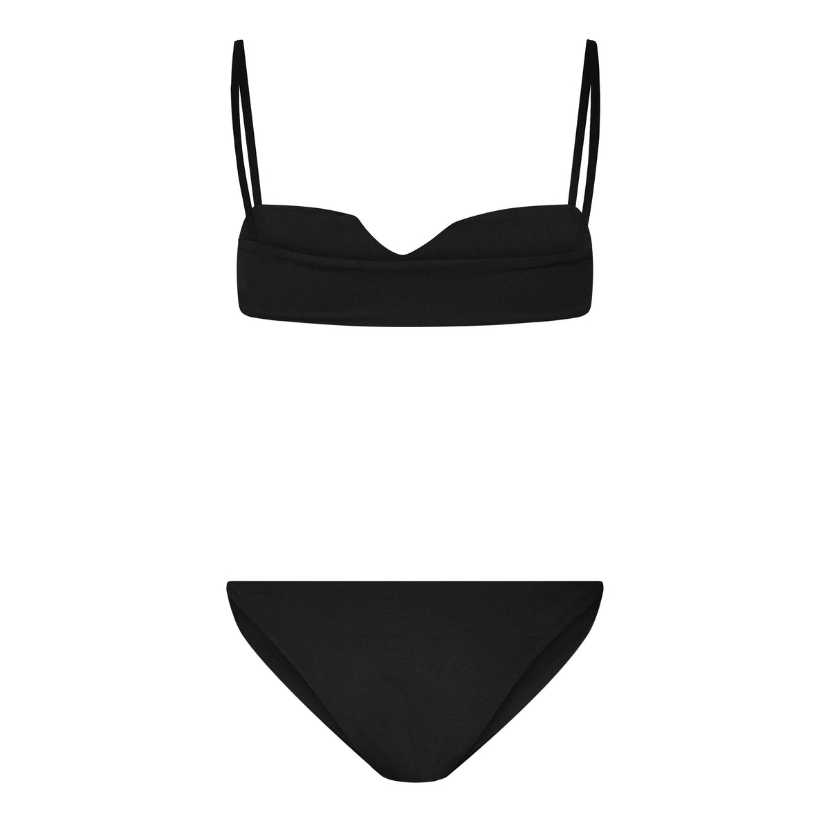 Women's Watercolour Slit Bikini Set