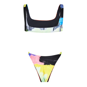 Beachwear Graphic Print Bikini