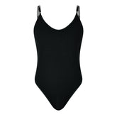 Logo Patch Swimsuit