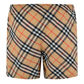 Archival Check Swim Shorts