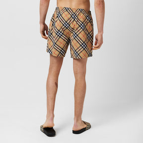 Archival Check Swim Shorts