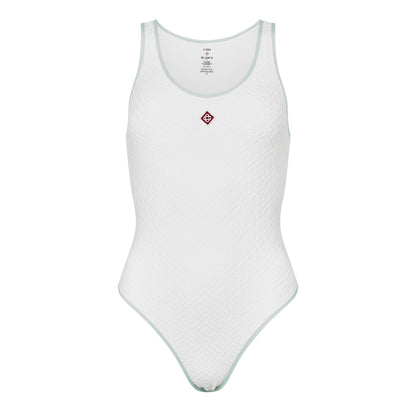 Jacquard Monogram Swimsuit