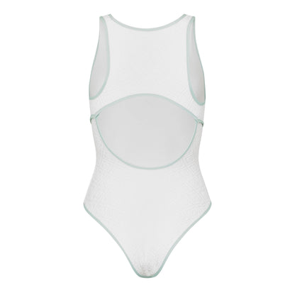 Jacquard Monogram Swimsuit