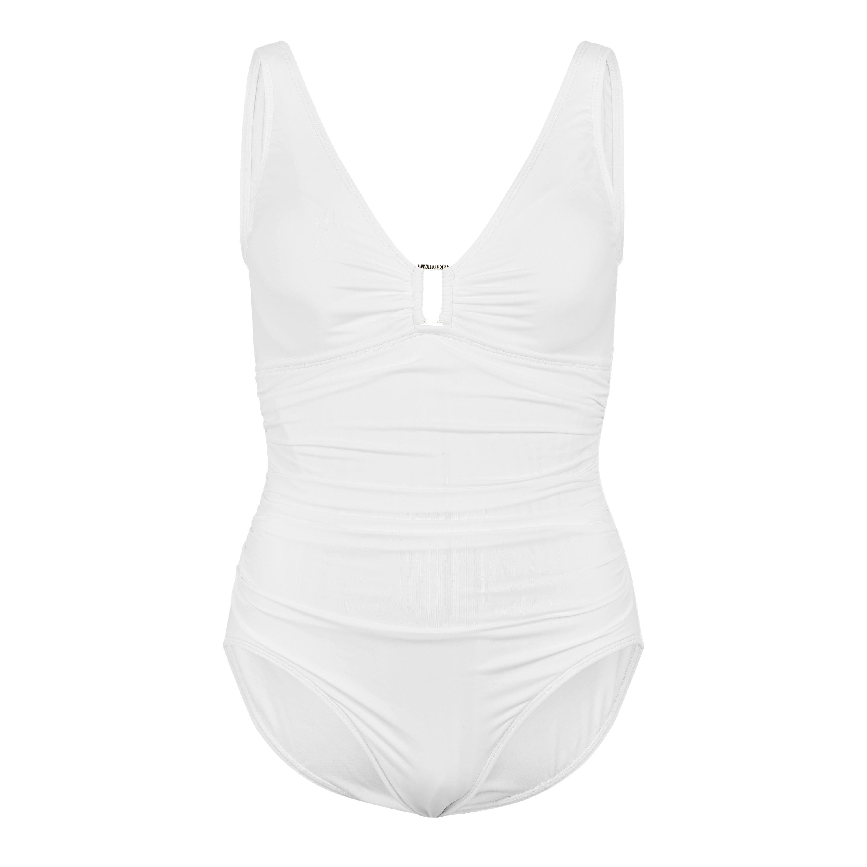 Ring Detail Plunge Swimsuit