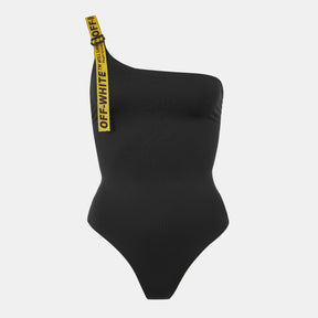 Women's Logo Asymmetric Swimsuit