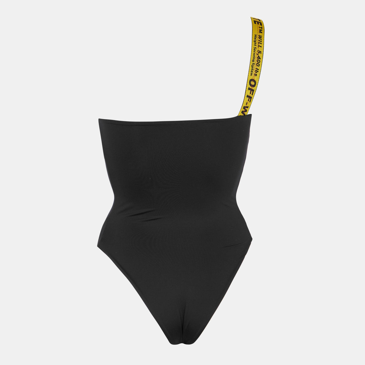 Logo Asymmetric Swimsuit