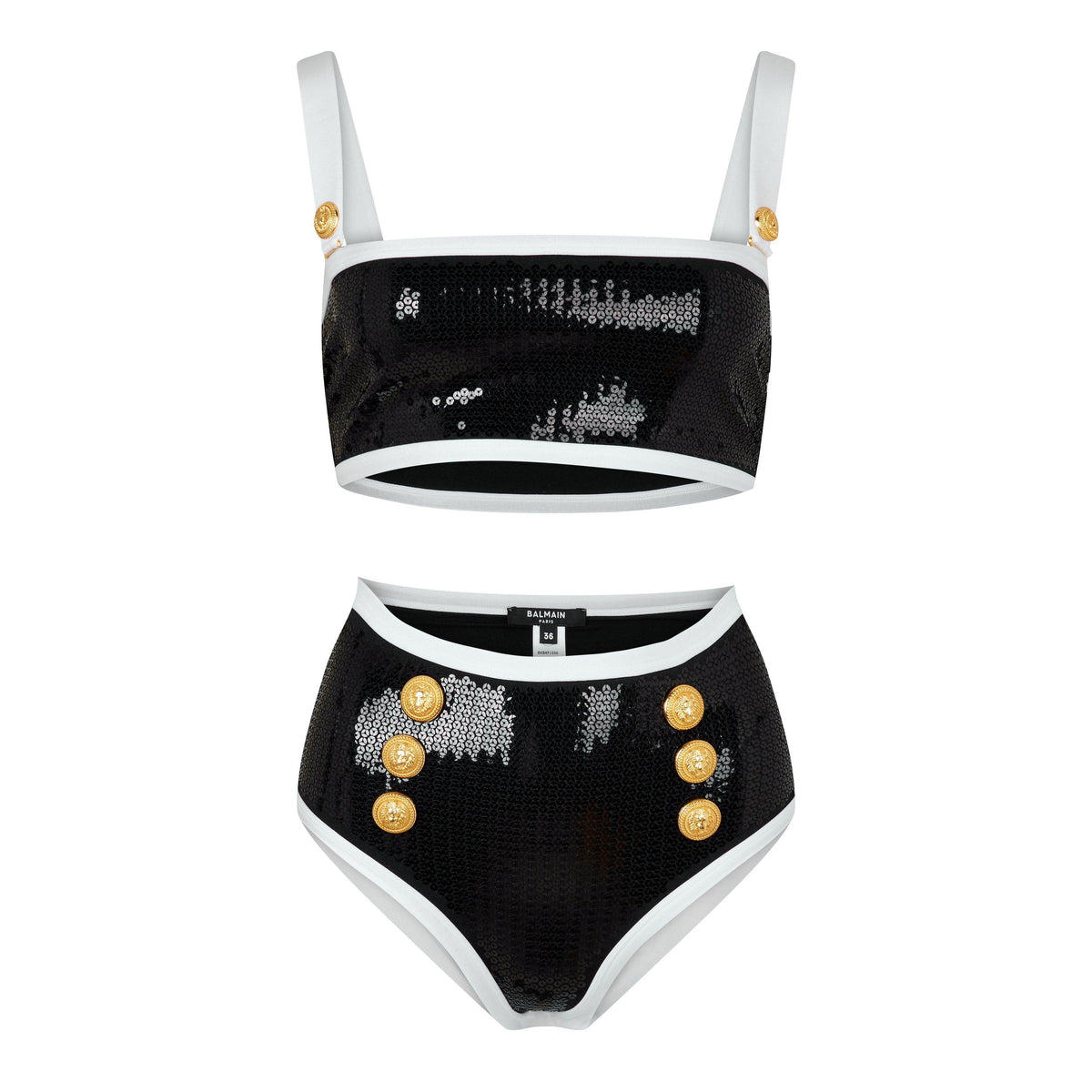 Brief Sequined Bikini