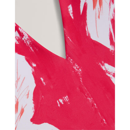 Print Plunge Swimsuit