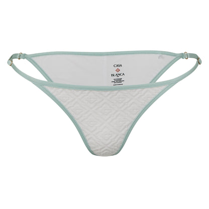 Textured Brazilian Bikini Bottoms